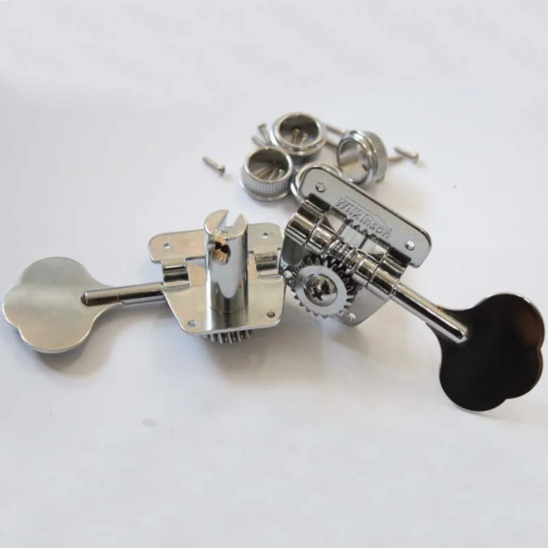 Open Frame Bass Machine Heads Tuners Wilkinson Tuning Peg Chrome for bass WJBL-200 from korea