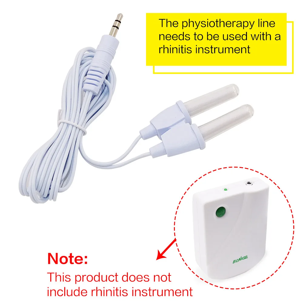 Nose Massager Line Hay Fever Low-frequency Pulse Laser Rhinitis Therapy Device Wire Allergic Sinusitis Treatment Health Care