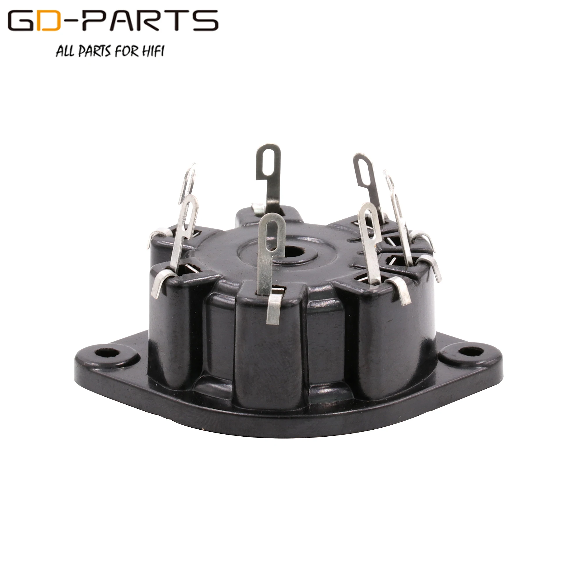 1PC CHASSIS MONTIEREN 8pin P8A Kunststoff Rohr buchse Für AD1 EL5 AZ4 EF1 EF6 EL8 EL3 Hifi DIY Vintage rohr Verstärker