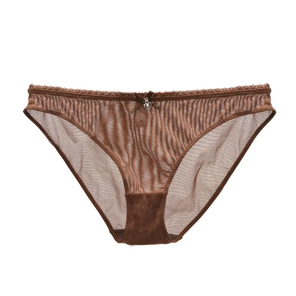 YBCG Bra Panties Sale Separated Women Bra Lace Mesh See Through Stretch Sexy Transparent Bra For Women Fashion Coffee Bras