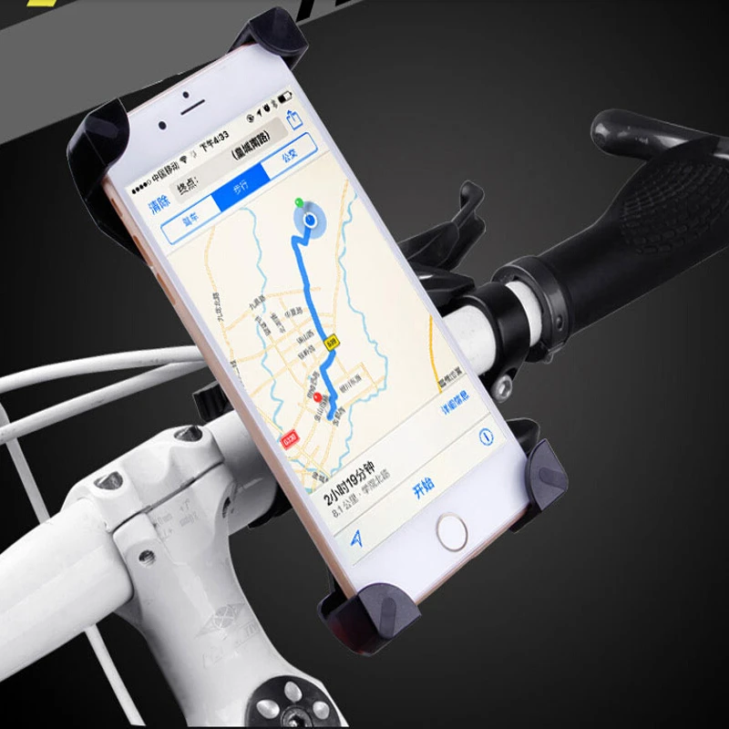 Handlebar Mount Motorcycle Bicycle Phone Holder Stand 360 Degree For Galaxy Note 20 Ultra S21 Plus,A70 A50 A71 A51 M21 M31 M51