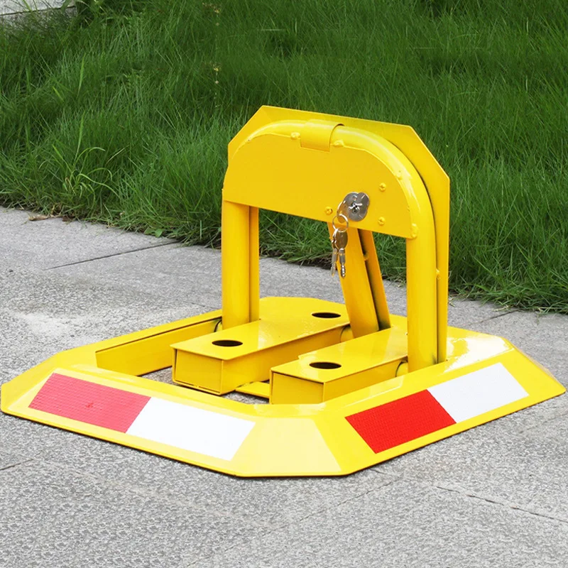 Parking Guardrail Parking Lock Manually Do Not Park The Landing Stakes Parking Lot Octagonal Parking Lock Quality Assurance