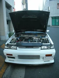 for Nissan SKYLINE GT-R HR31 1985-1989 Front Hood Bonnet Modify Gas Struts Carbon Fiber Spring Damper Lift Support Absorber