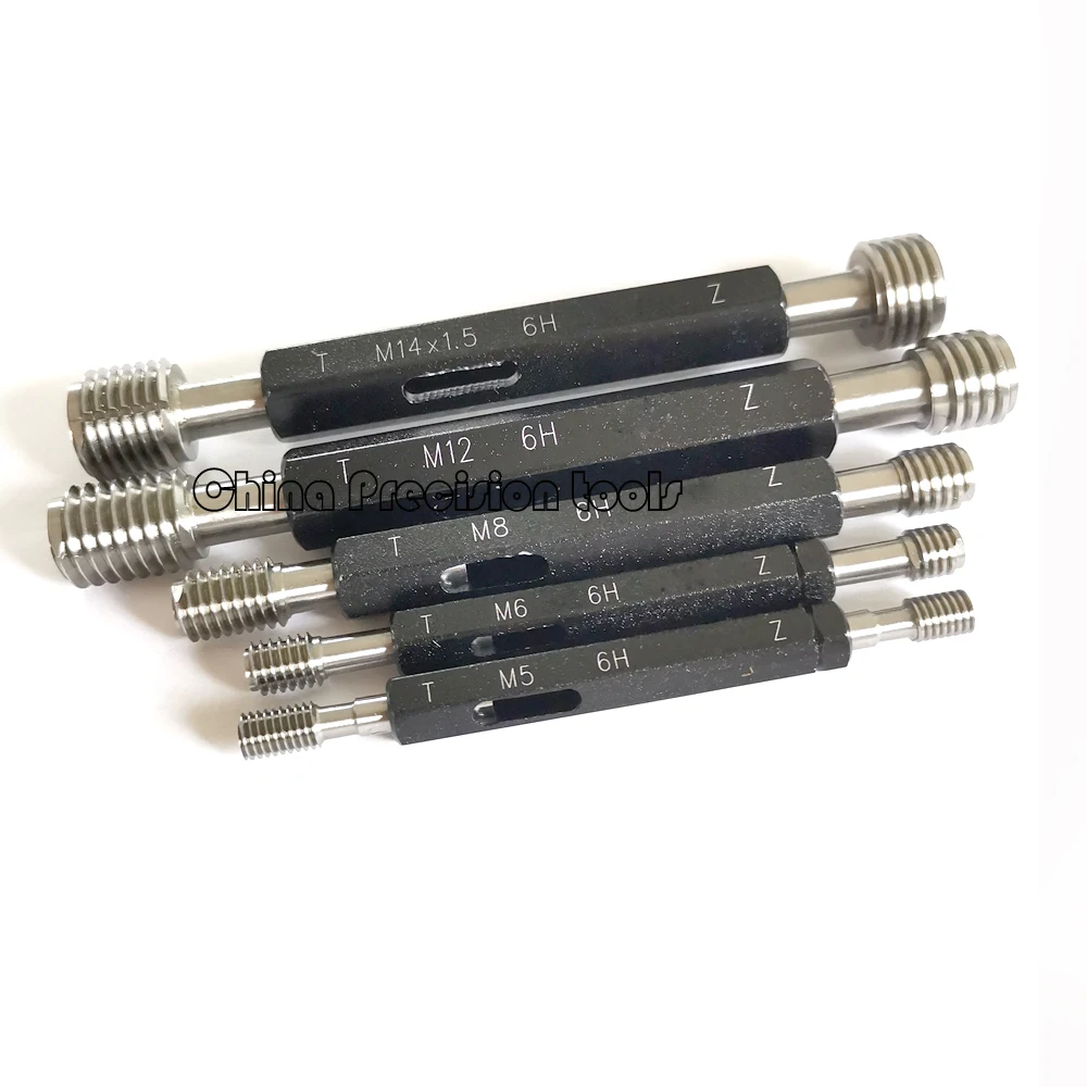 

6H Metric thread plug gauge Right hand Fine thread gauges gage T Z M2 M2.5 M3 M4 M5 M6 M7 M8 M9 M10 M11 M12 M13 M14 M15 M16 M17