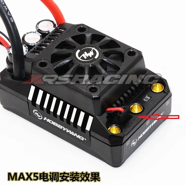 Ventola di raffreddamento 25mm/30mm/35mm/40mm/45mm 15000RPM 5v-9v adatta per motore HobbyWing MAX5 MAX6 ESC 4274