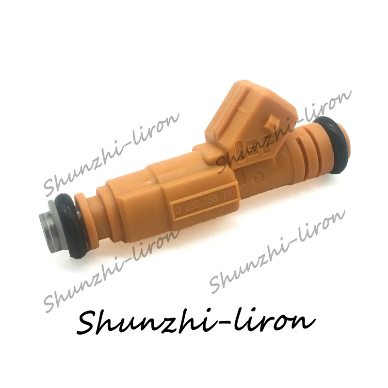 Fuel Injectors 4 Hole Nozzle Basket Filter Design At Inlet For Jeep 87-98 4.0L Replace 0280155710 0280155700