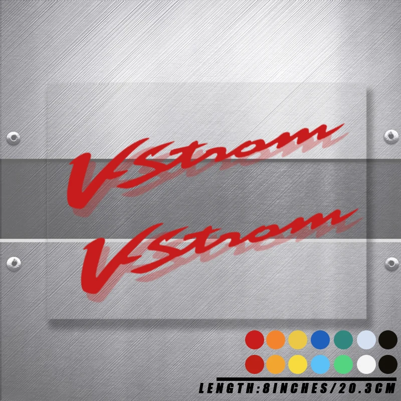 

Motorcycle Fairing Helmet Tank Pad Decoration Logo Reflective Stickers Decals For V-Strom 250 650 1000 1050 V-Strom250