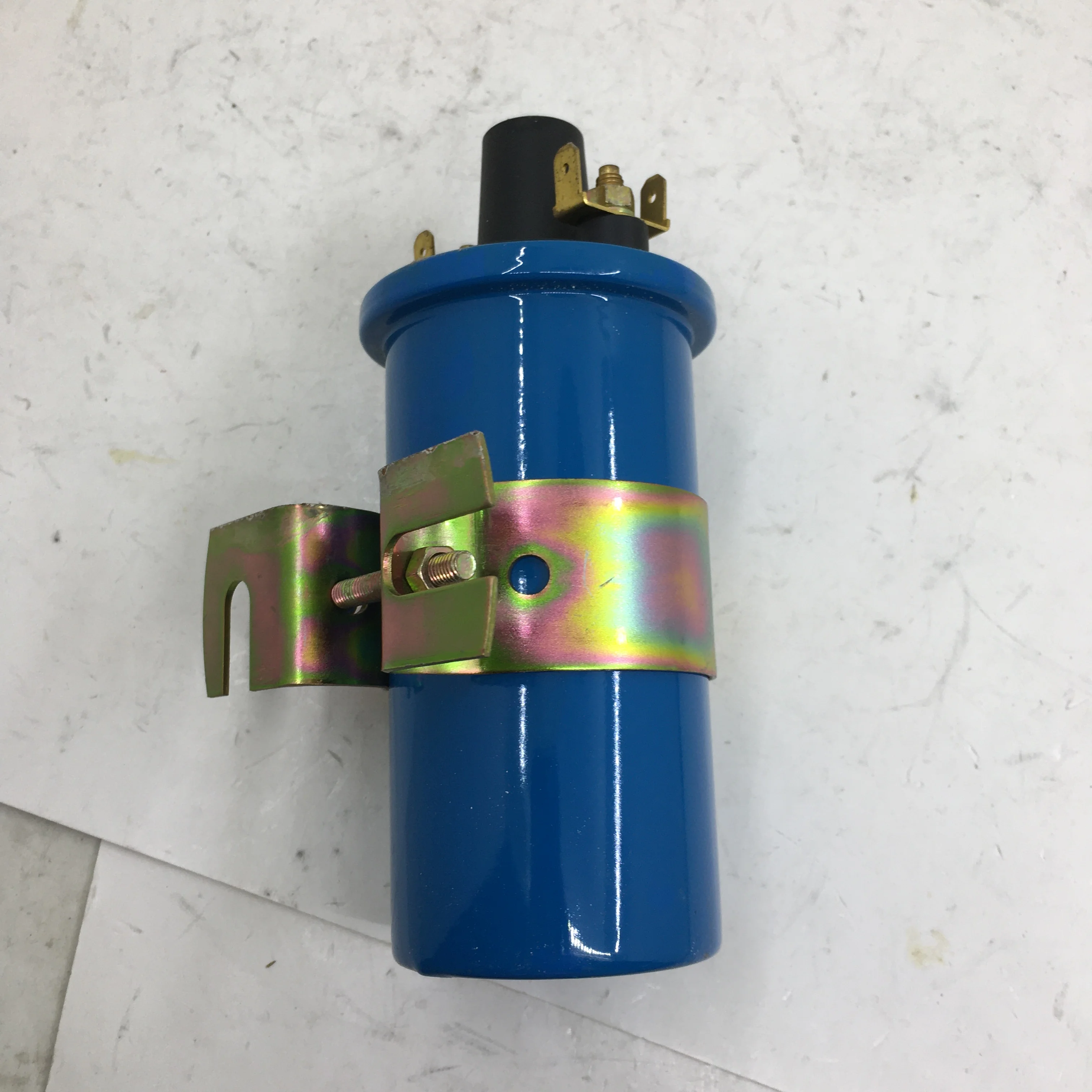 SherryBerg Blue color IGNITION COIL 12 VOLT BLUE FITS FOR VOLKSWAGEN TYPE1 BUG TYPE2 BUS TYPE3 GHIA THING rep. for bosch empi