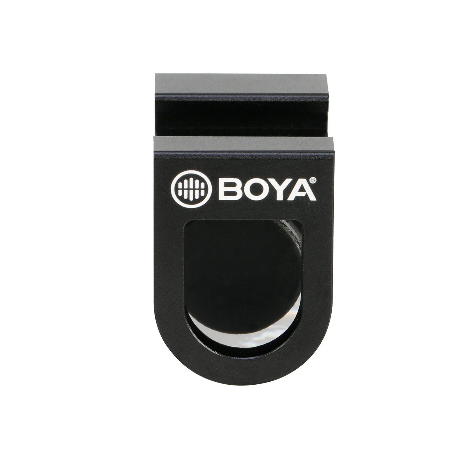 BOYA BY-C12 Universal Smartphone Cold Shoe Bracket Microphone Mounting Adapter Holder Aluminum Alloy for Cellphone Vlog Live
