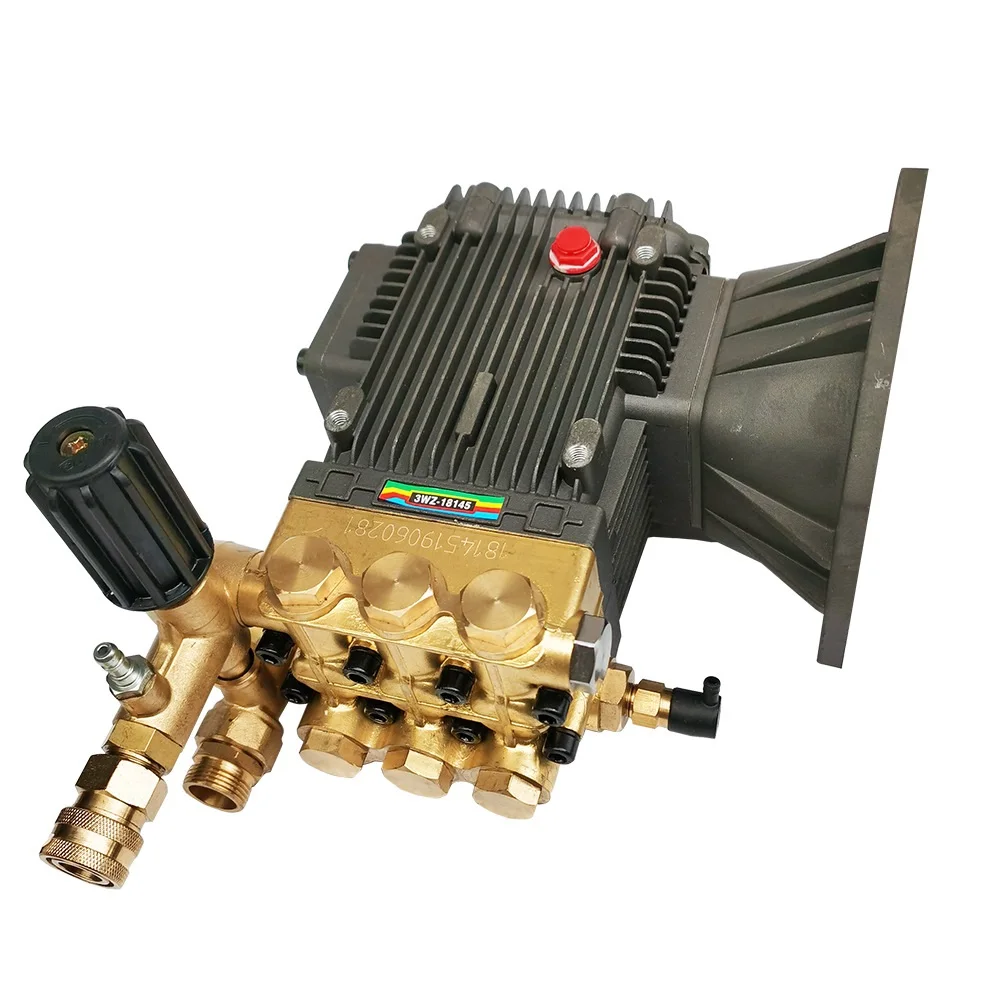 

Мойка высокого давления Lutian Luba 18M36-7,5T4, латунный тройной плунжерный насос 3WZ-1810C 3WZ-18145C 3WZ-2212C Поршневой насос 250 бар, 16 л/мин