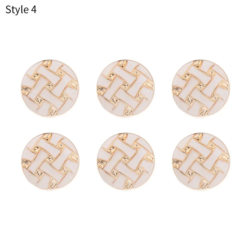 6PCS Fashion DIY No Sewing Seamless buttons Detachable Coat Button Adjustable