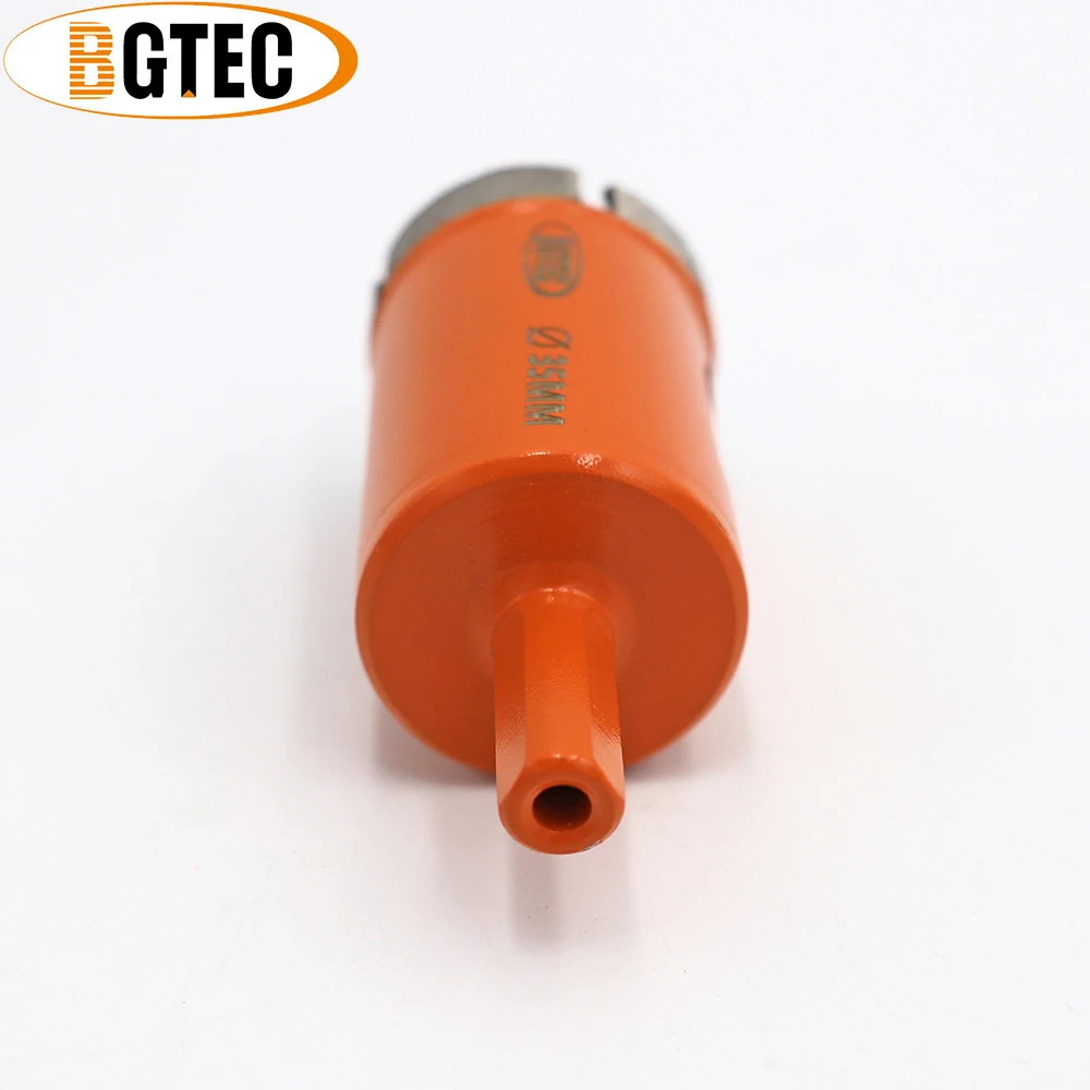 BGTEC 2 Đường Kính 35Mm Kim Cương Hàn Lõi Khoan Bits (Ướt) m14 Chủ Đề Cho Khoan Đá Hoa Cương Và Marbel Lỗ Cưa