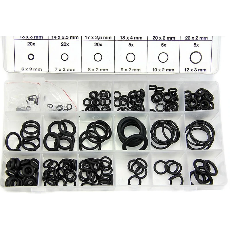 5PCS Oil Resistant 4.0 mm (Wire Diameter)  Butyronitrile O-Ring Rubber Sealing Ring O.D 245-450mm for Oil sealing , Waterproof