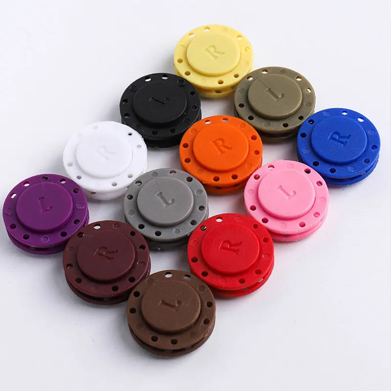 Hand-sewn Magnet Buttons Sewing Supplies Magnet Stone Buckle Automatic Buttons DIY Bag Double Sided Magnet Button