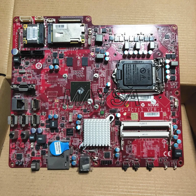 MS-AC711 motherboard for Q5T-C806 Haier Fun Q5T all-in-one motherboard  100% test ok