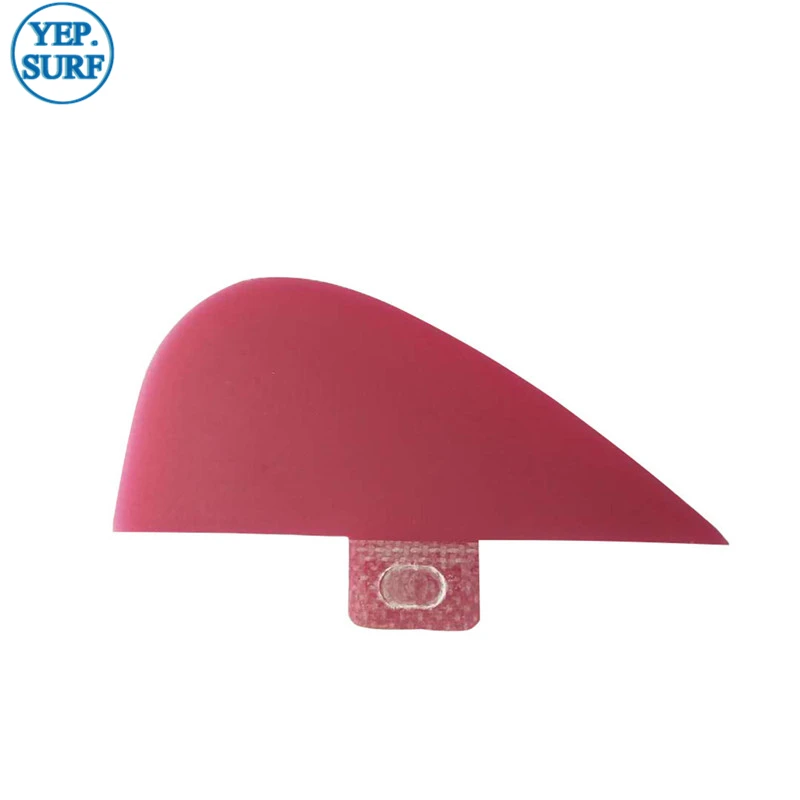 

UPSURF FCS Surfboard Fin Surf Paddling Center Fin Fibreglass Red Fin Keel