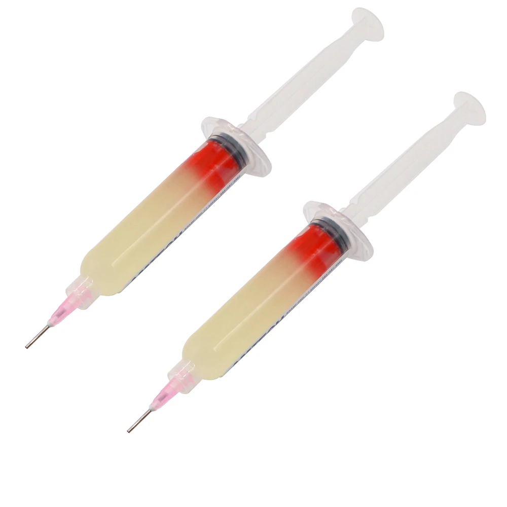 RMA-223 10cc BGA Tin Solder Paste Flux Needle Tip Syringe No-clean Flux Grease For Phone SMD PGA PCB Electronic Weld Soldering