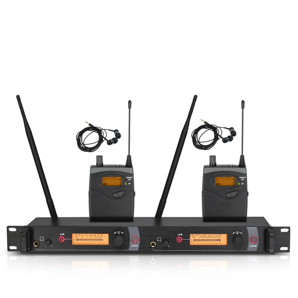 Imagem -06 - Wireless in Ear Stage Monitor System Pode Conectar Receptores Ilimitados ao Mesmo Tempo Shenndaresr2050