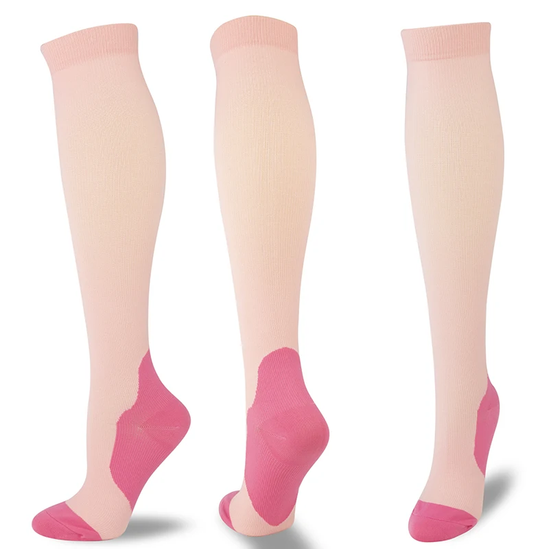 Moda Mulaya Compression Stockings Men/Women Correcting Leg Muscle Pressure and Soothing Syringn Tube Funny Simple Exercise Socks