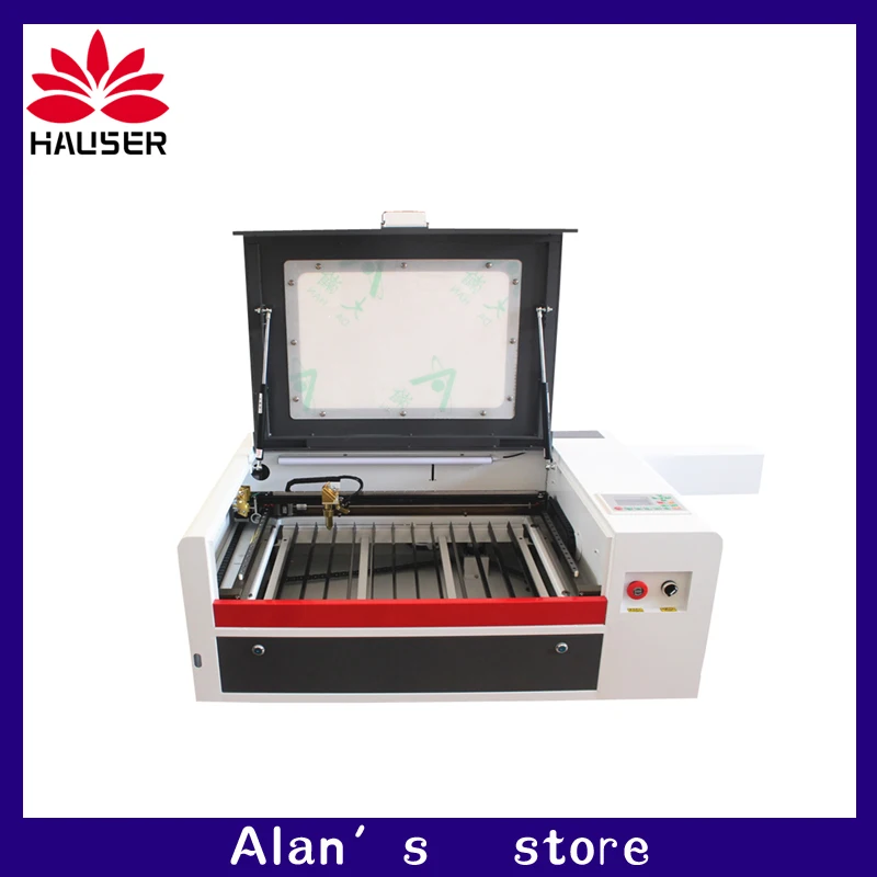 Free shipping, the new 4060 laser engraving machine, DSP Ruida motherboard three-axis linear guide, laser cutting machine