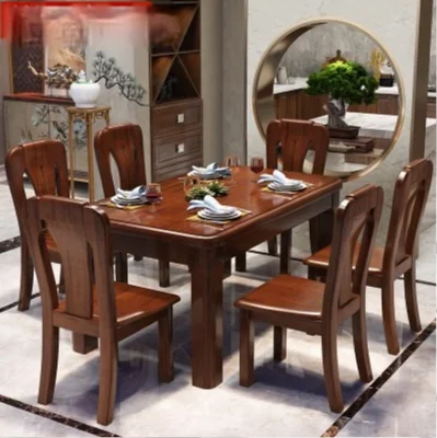 e walnut solid wood dining table dining table chair 1.5m table