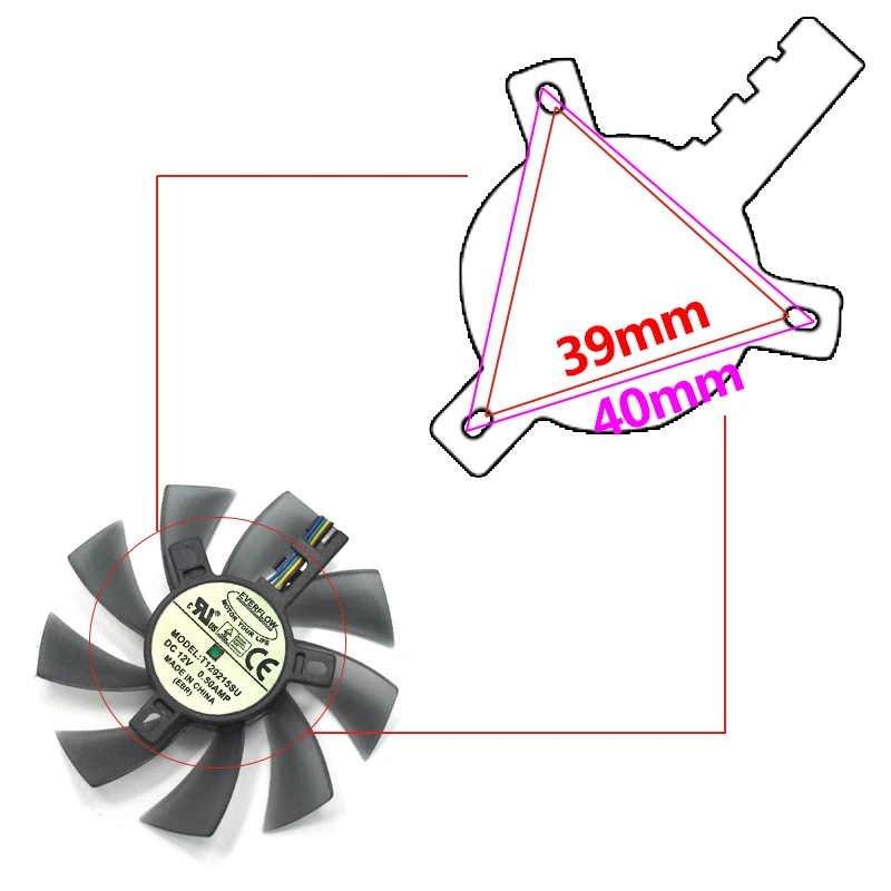 DIY 87MM T129215SU PLD09210S12HH 4PIN GTX1060 Kipas Pendingin untuk GIGABYTE GTX 1050 1060 RX580 570 RX470 XFX RX480 Penggemar HISR X470