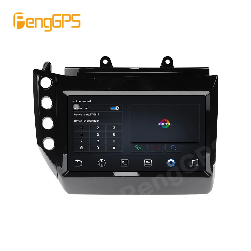 2 Din DVD Player Android 9.0 for Maserati GT/GTS/GF/MC 2007-2019 GPS Navigation Multimedia Headunit Radio Touch Screen Carplay