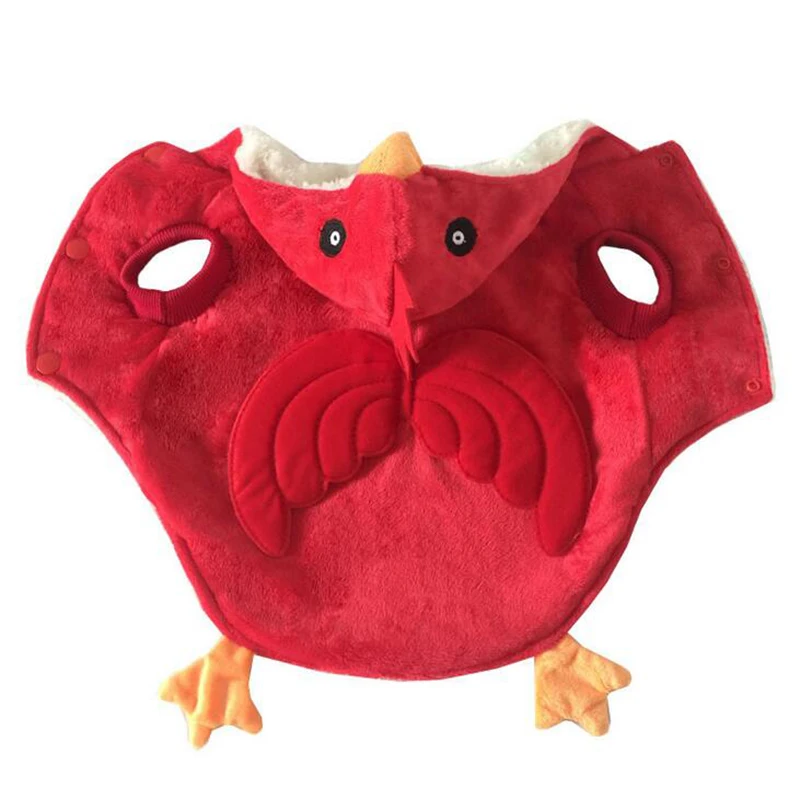 Funny Duck Style Dog Cat Costume Party Christmas Halloween Puppy Apparel Warm Inside Winter Dog Costume Clothing