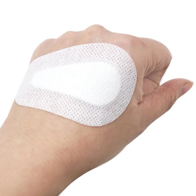 50Pcs White Disposable Medical Sterile Adhesive Eye Pad Band Aid Eye Care Surgical Wound Dressing Patch 7x9cm/5x8.2cm