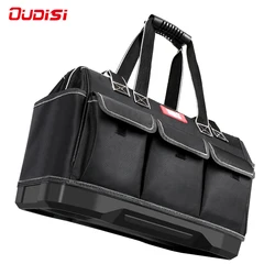 OUDISI Multifunctional Tool Bag Large Capacity Oxford Canvas Waterproof Bag Wear-Resistant Tool Repair Storage Electrician Bag