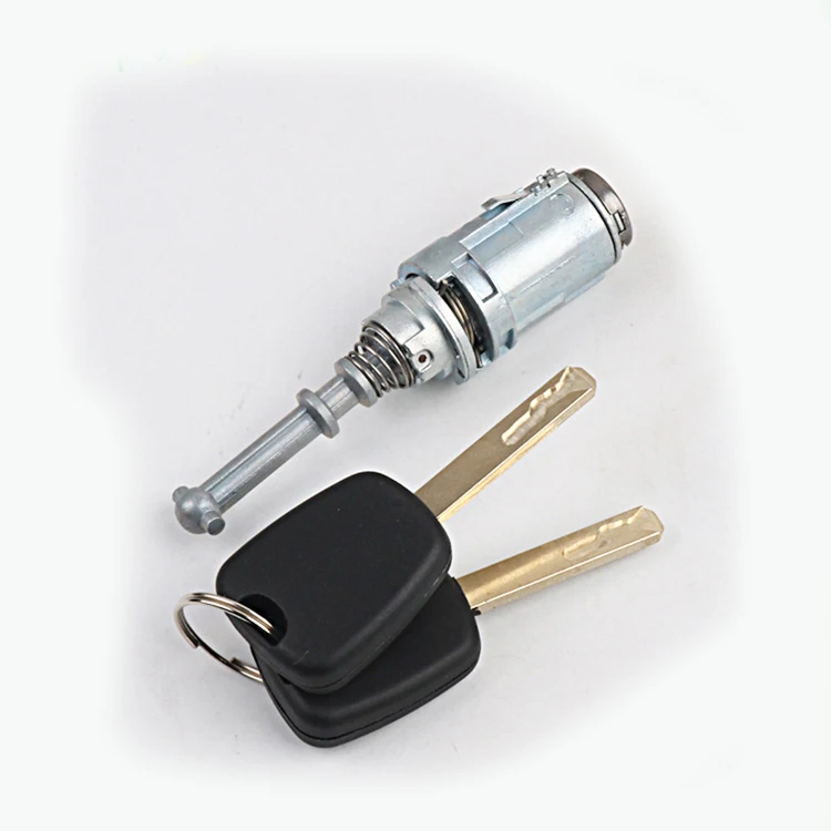 CHKJ Auto Vorne Links Tür Schloss Mit 2 Schlüssel Für Citroen C2 C3 2002-2010 Auto Änderung Ersatz Lock core Schlosser Werkzeuge