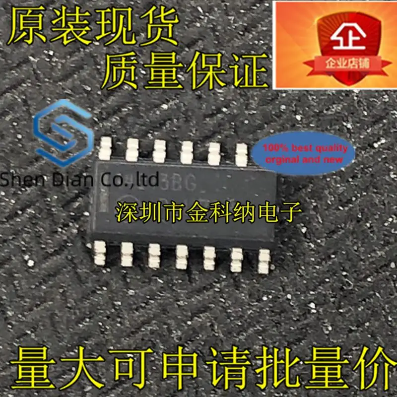 

10pcs 100% orginal new in stock 14013BG MC14013BDR2G trigger chip SOP-14 pin 1401386