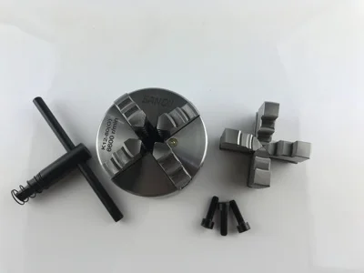 SAN OU K11- 80/K11- 100/K11- 125 3 Jaw Lathe Chuck 80mm/100mm/125mm/ a Wrench, 3 Screws / a Positive Claw and a Reverse Claw