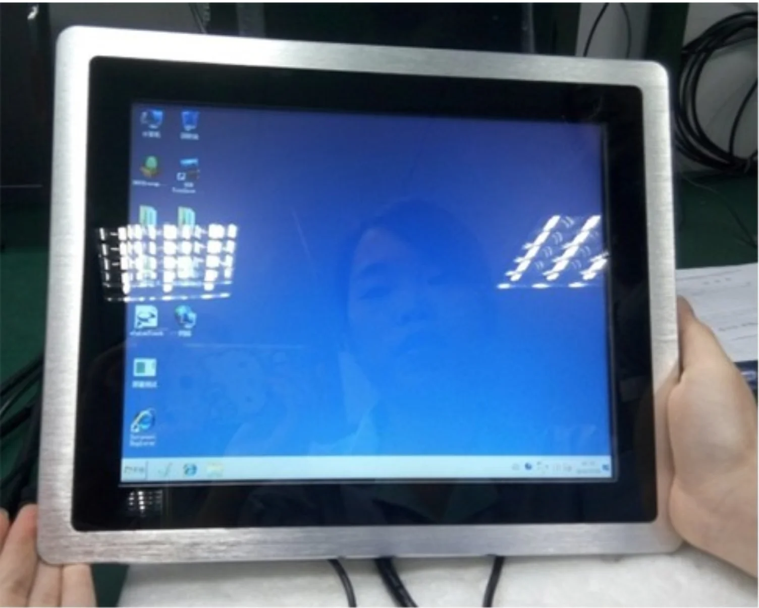 

LED backlight 17" capacitive touch screen monitor for industrial application