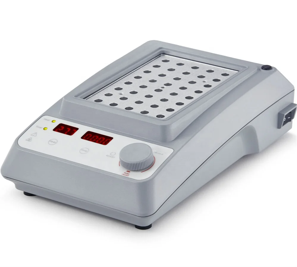 HB120-S Dry Bath Incubator For Inactivation Low Temperature Lysis LED Digital Metal Bath With Heating Block 0.2-50 mL Wholesale