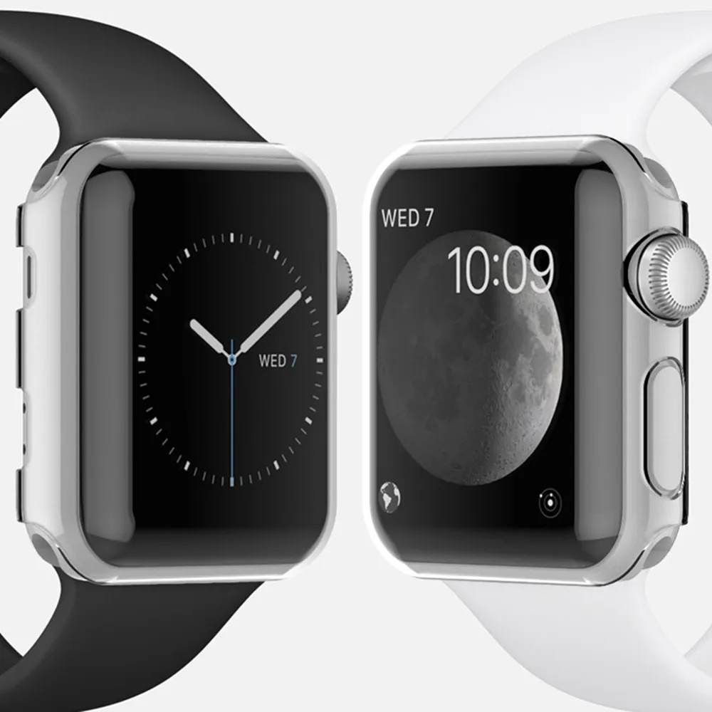 Đồng Hồ Dành Cho Apple Watch Series 6 SE 5 4 3 Bao 44 Mm 40Mm Nhiều Màu Sắc Bao Da Máy Tính Khung iwatch Apple Dòng Đồng Hồ 5 4 3 44 Mm