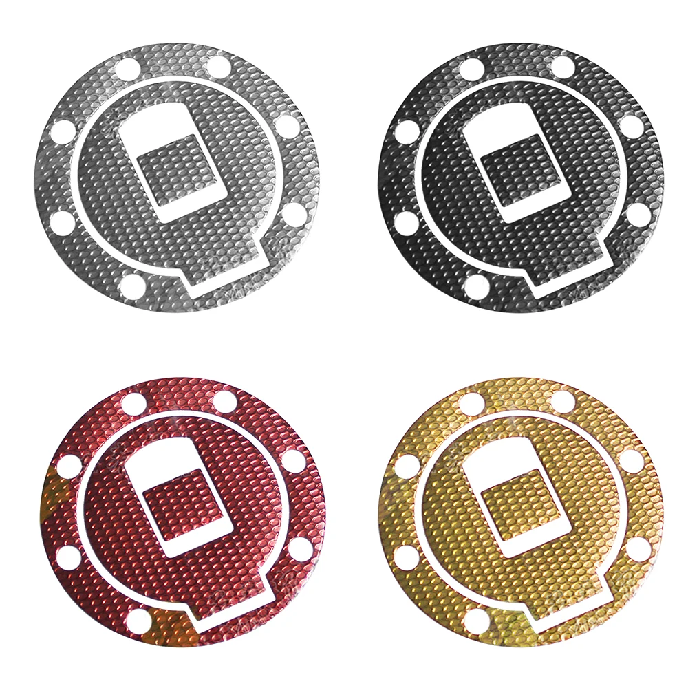 Motorcycle Carbon Fuel Gas Oil Cap Tank Pad Protector Sticker for YAMAHA TZM150 XJR400 XJR1200 XJR1300 FZR125 FZR250 FZR600