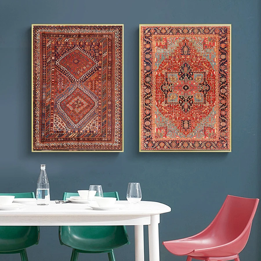 ダイヤモンド塗装 5D DIY オリエンタルラグパターンヴィンテージダイヤモンドモザイクアンティークペルシャカーペットレトロクロスステッチアート家の装飾