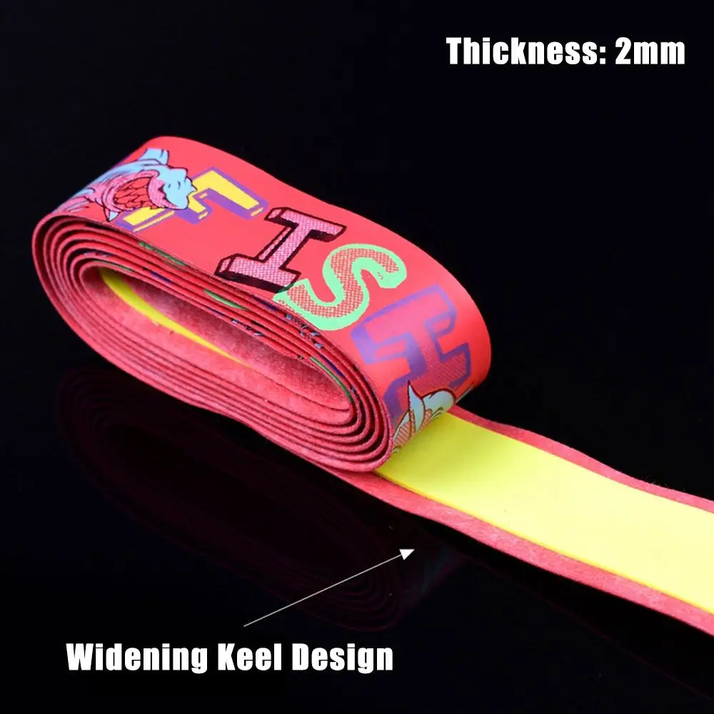 Fishing Rod Baseball Bats Keel Design Tennis Squash Racket Anti-slip Band Grip Tape Badminton Sweatband Sweat Absorbed