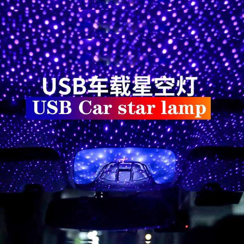 

NEW Mini USB Decorative Lamp LED Car Roof Star Night Light For Volvo C30 C70 S40 S60 S70 S80 S90 V40 V50 V60 V90 XC60 XC70 XC90