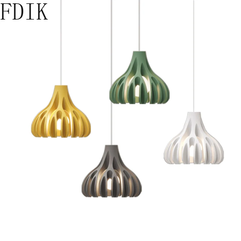 

Modern Coral Resin Pendant Lights Retro Led Hanglamp Nordic Bedroom Hanging Lamp Industrial Loft Decor Indoor Lighting Fixtures