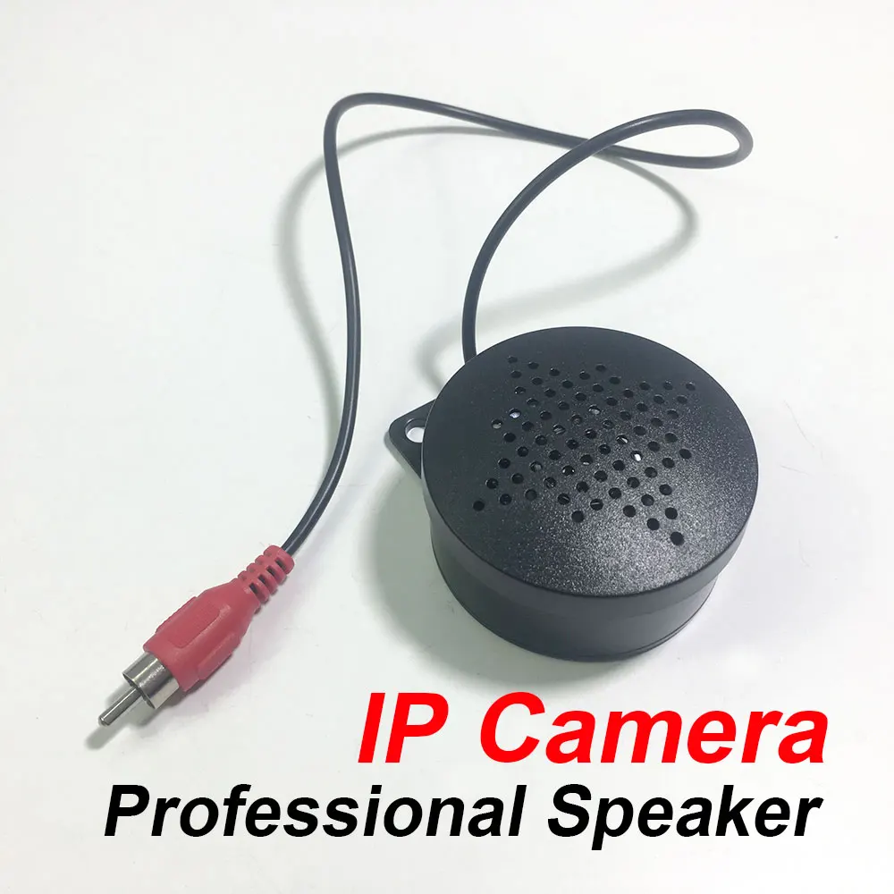 Camera speaker ​for HD POE 4K 30X PTZ IP Camera Professional Speaker with AV Output Audio Out Without Amplifier Function