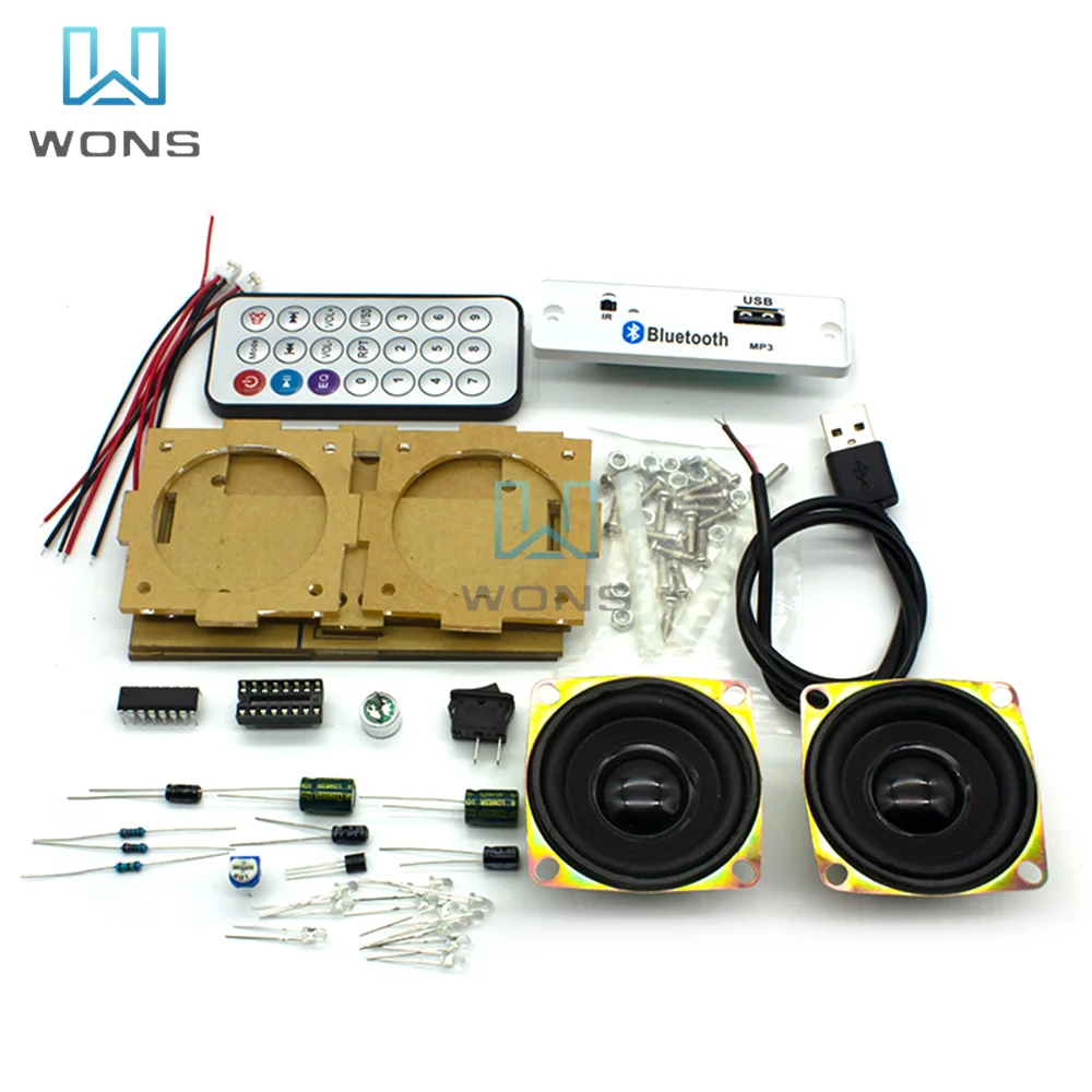 DIY Bluetooth Speaker Production and Assembly Electronic Welding Kit Teaching Practice DIY Electronic Kit Droshipping Wholesale