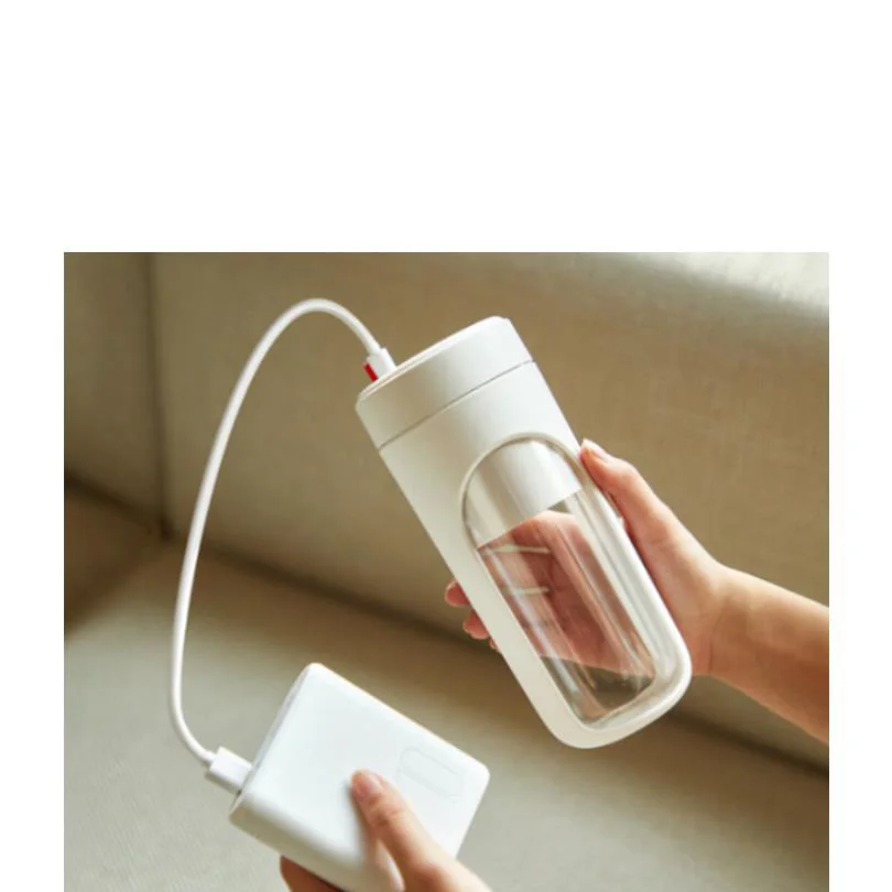 휴대용 스무디 블렌더 300ML 미니 USB 믹서 전기 과즙 충전기, Vitamer 과일 과즙