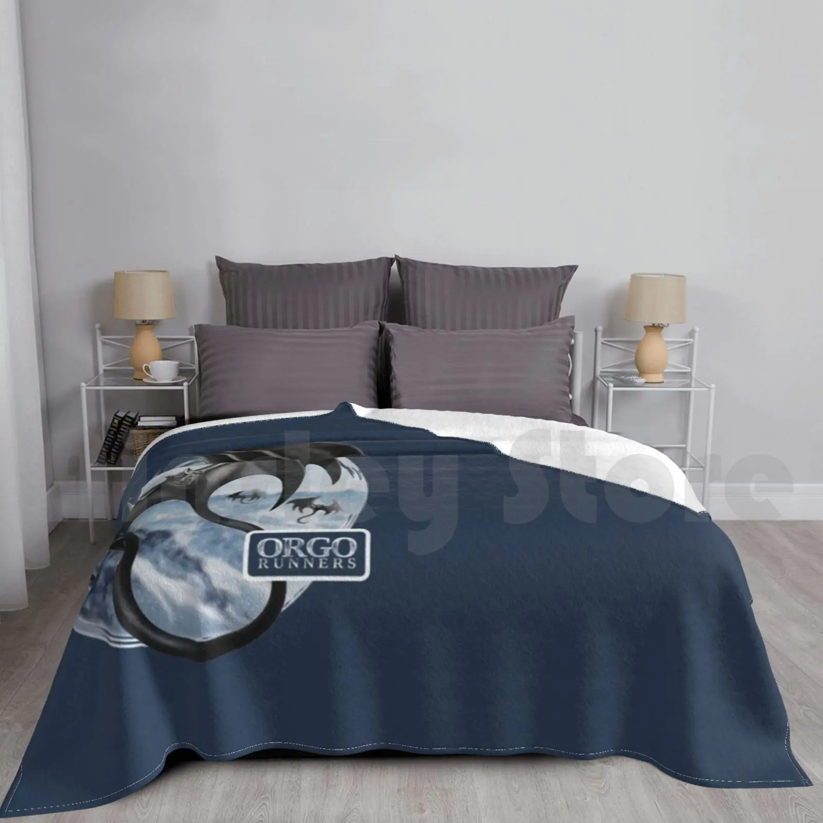 Orgo Runners : Glider Attack Blanket Fashion Custom Orgo Orgo Runners Childrens Kids Children Kid Books