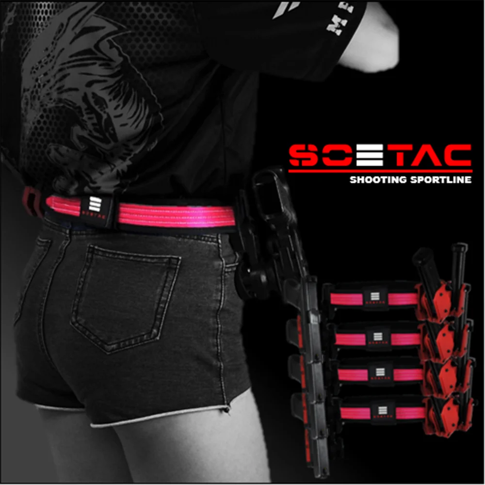 IPSC IDPA Double Layer Tactical Belt Shooting Training Combat Belts Professional Competition Waistband Men Outdoor Hunting Tools