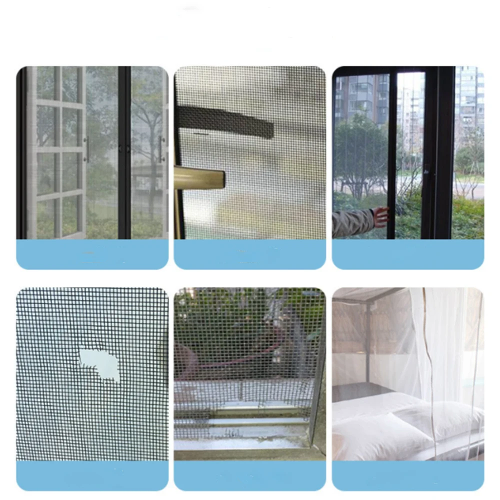 

1ps Easy-to-Apply Waterproof Window Screen Repair Tape – Keep Mosquitoes Out with Our Anti-Insect, Self-Adhesive Mesh Patch