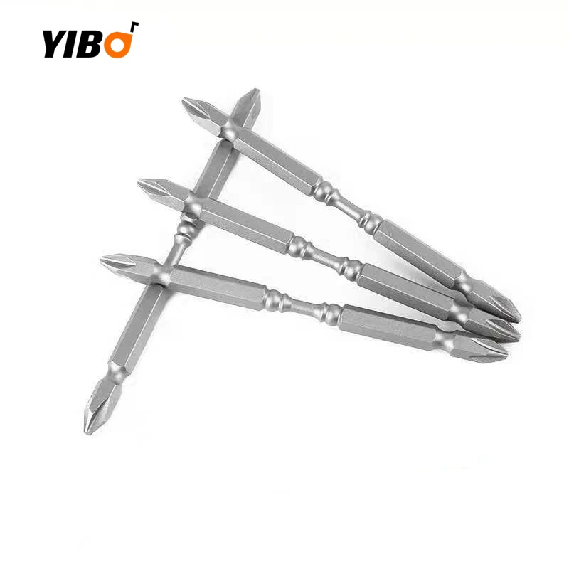 Tuốc Nơ Vít PH2 S2 Thép Hợp Kim Từ Đôi Head 1/4 ''Hex Shank D1 Thép Cho Điện Tuốc Nơ Vít 1/5/10PCS 65Mm/110Mm