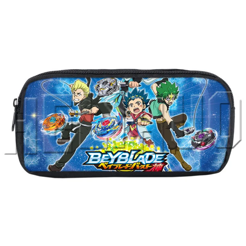 Quality Cartoon G-Revolutio Beyblade Burst pencil case Child boys girls stationary bag kids children pencil bag school supplies