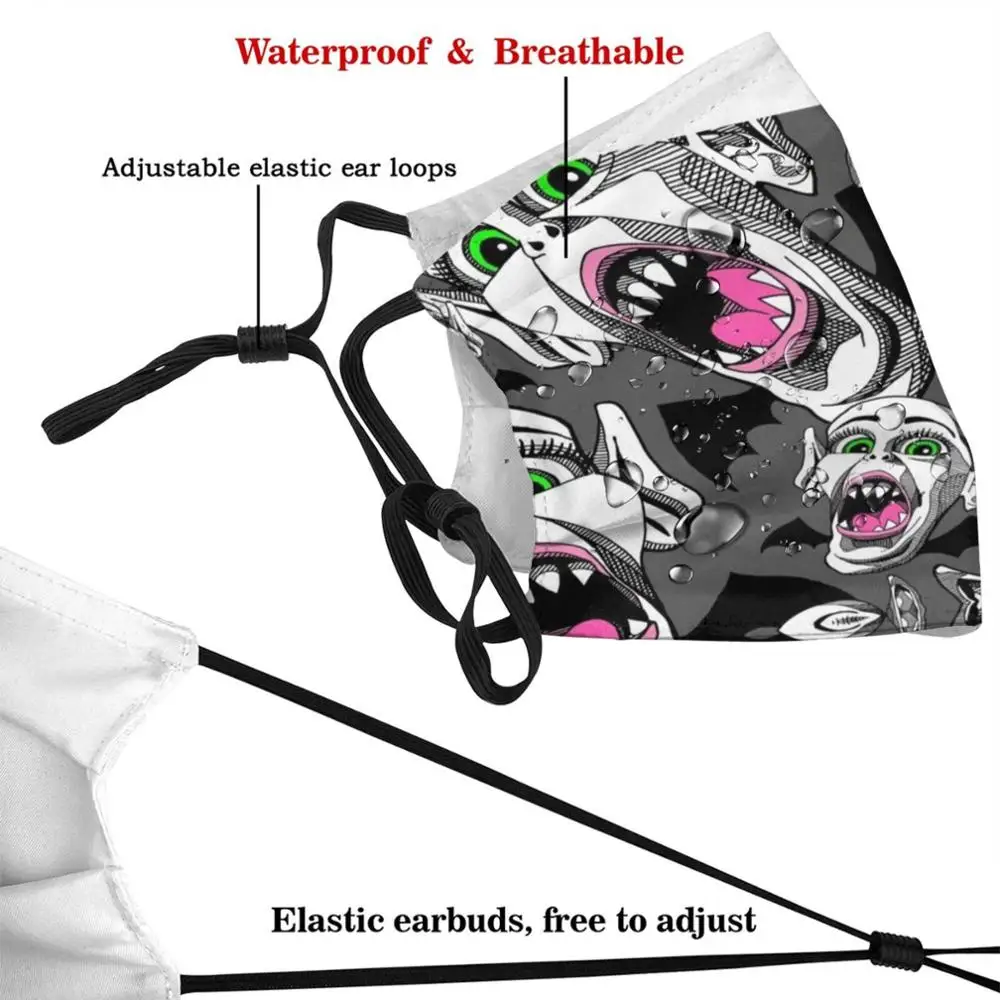 Bat Boy Washable Trending Customized Pm2.5 Filter Mask